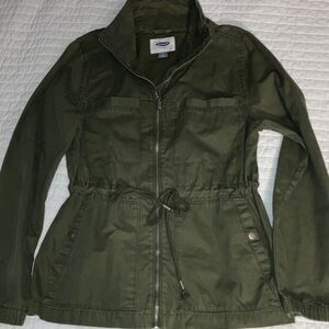 Old Navy Dark Green Utility Jacket